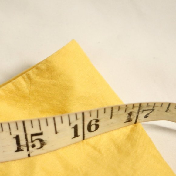 Vtg NYGARD Collection Golden Yellow Pleated A-Line Skirt Sz 10 US - Picture 4 of 8